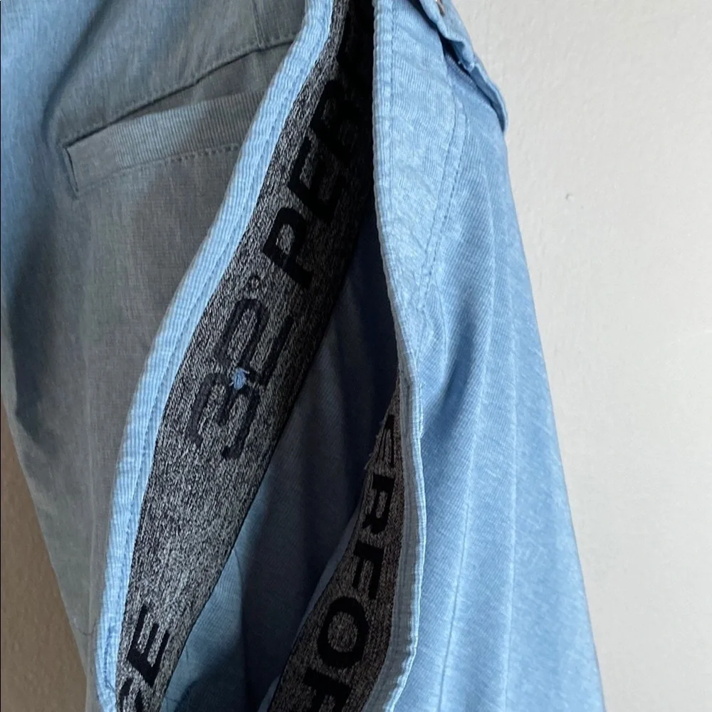 Men's Blue Casual Shorts